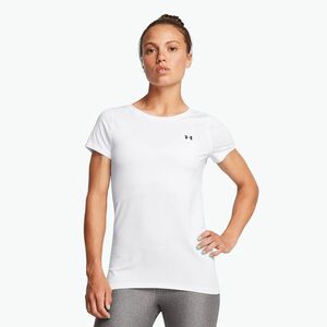 Under Armour HG Armour női edzőpóló fehér/fekete (Heat Gear Armour 1328964-102) kép
