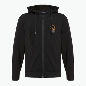 Férfi Aeronautica Militare Essential Hoody jet fekete melegítőfelső (Essential Hoody 251FE1974F459) kép
