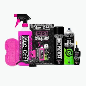 Muc-Off ebike Essentials Bicycle Clean Protect&Lube Kit kerékpár tisztító és kenőanyag készlet (ebike Essentials Bicycle Kit Clean Protect&Lube 20524) kép