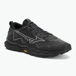 Férfi futócipő Mizuno Wave Daichi 9 GTX fekete/ultimátum szürke/fekete homok (Wave Daichi 9 GTX J1GJ255601) kép