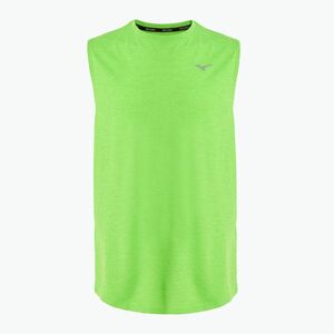 Férfi futó felső Mizuno Impulse Core ujjatlan zöld gecko (Impulse Core Sleeveless J2GAC01133) kép