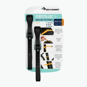 Sea To Summit Stretch Loc pántok fekete (Stretch Loc 15 ATD2079-03040117) kép