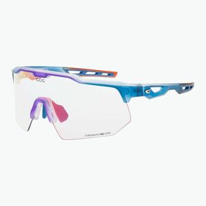 GOG Loki matt krisztál kék/piros/reflex piros napszemüveg (Loki E606-2) kép