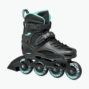 Rollerblade női görkorcsolya RB 80 W fekete/világoskék (RB 80 W 07400600774) kép