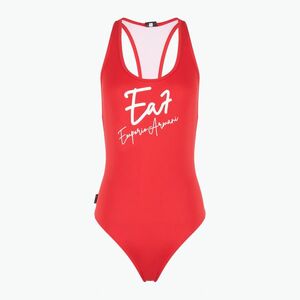 Női egyrészes fürdőruha EA7 Emporio Armani Maxi Logo One Piece verseny piros (Maxi Logo One Piece 7W000288-AF12210-A5064) kép