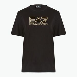 Női EA7 Emporio Armani Train Visibility fekete/arany színű póló (Train Visibility 7W000098-AF12503-MC004) kép