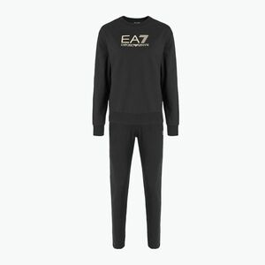 EA7 Emporio Armani női tréningruha MaxiLogo fekete/arany (Train Tracksuit MaxiLogo 7W000115-AF13135-MC004) kép