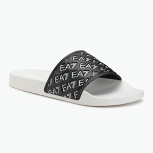 EA7 Emporio Armani Water Sports All Over fekete / fehér flip-flopok (Water Sports All Over 7X000109-AF15125-FC079) kép