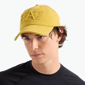 EA7 Emporio Armani Train Logo sorozat Hímzett antik moha baseball sapka (Train Logo Series Embroidered 7X000052-AF13150-U7036) kép
