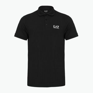 Férfi EA7 Emporio Armani Core Identity póló póló fekete (Core Identity Polo 8NPF14-PJVQZ-1200) kép
