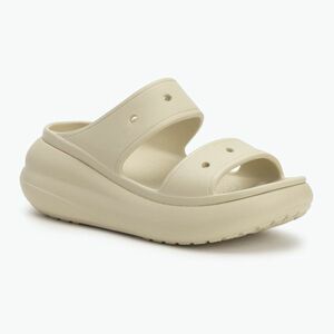 Női flip flop Crocs Classic Crush szandál csont (Classic Crush Sandal 207670-2Y2) kép