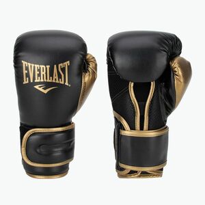 Everlast Powerlock 2 fekete/arany bokszkesztyű (Powerlock 2 EV2200 BLK/GOLD) kép