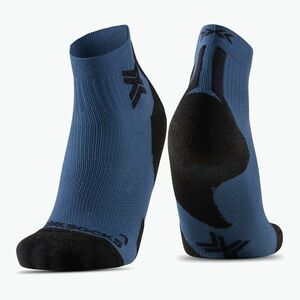 Férfi X-Socks Run Discover bokazokni marine/x fekete (Run Discover Ankle XS-R7DIS24M-A097) kép