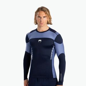 Férfi Venum Tempest Rashguard hosszú ujjú edzőruha tengerészkék/kék (Tempest Rashguard LS VENUM-05204-464-L) kép
