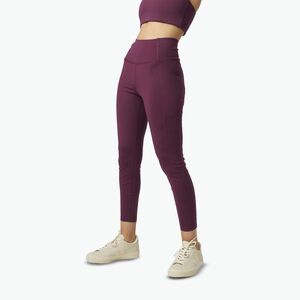Girlfriend Collective női edző leggings Pocket szilva (Pocket 4024-PP) kép