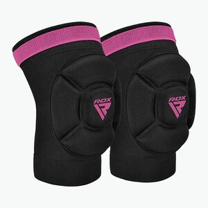 RDX K5 Hosiery Knee Foam térdvédők fekete/rózsaszín (K5 Hosiery Knee Foam HYP-K5BP) kép