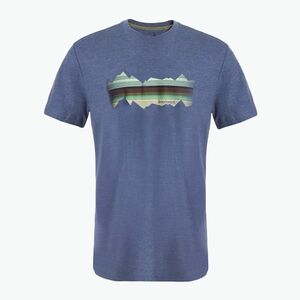 Smartwool Mountain Horizon Graphic Tee nightfall kék trekking póló (Mountain Horizon Graphic Tee SW002763P43) kép