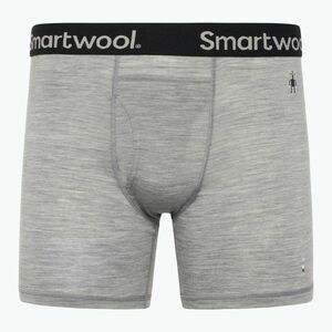 Férfi Smartwool Merino Boxer Brief thermo boxeralsó világosszürke szürke sáska (Merino Boxer Brief Boxed SW016998545) kép