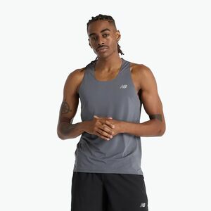 Férfi New Balance Race Day Tank grafit futó tank felső (Race Day Tank MT43512GT) kép