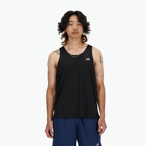 Férfi New Balance Sport Essentials Singlet fekete futópóló felső (Sport Essentials Singlet MT41220BK) kép