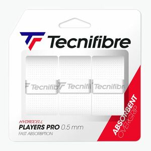 Tecnifibre Pro Players teniszütő csomagolások 3 db fehér. (Pro Players 52ATPPLAWH) kép