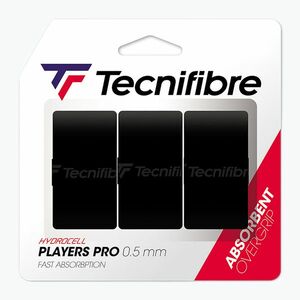 Tecnifibre Pro Players teniszütő csomagolások 3 db fekete. (Pro Players 52ATPPLABK) kép