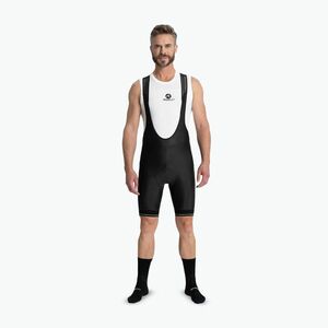 Rogelli Fast Bib rövid férfi kerékpáros rövidnadrág fekete (Fast Bib Short RC1200003) kép