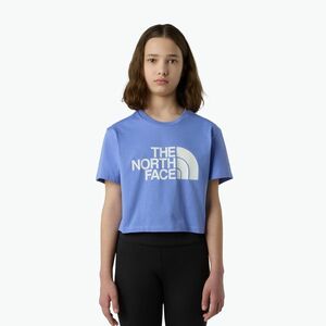 The North Face Crop Easy Tee virtuális kék gyermek póló (Crop Easy Tee NF0A8DRQ0YI1) kép