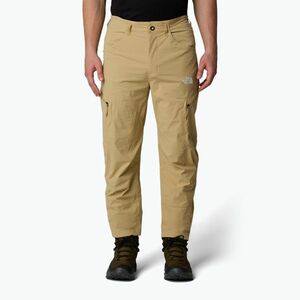 Férfi trekking nadrág The North Face Exploration Reg Tapered khaki kő (Exploration Reg Tapered NF0A8BR3LK51) kép