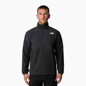 Férfi pulóver The North Face Glacier Heavyweight 1/2 Zip aszfalt szürke/tnf fekete (Glacier Heavyweight 1/2 Zip NF0A89JHU8M1) kép