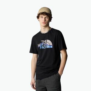 Férfi The North Face Mountain Line Tee tnf fekete (Mountain Line Tee NF0A87NTJK31) kép