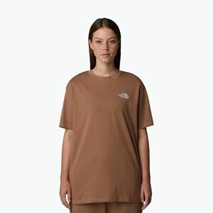 The North Face női Essential Oversize Tee latte póló (Essential Oversize Tee NF0A87NQ6IH1) kép