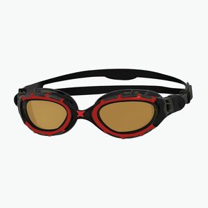 Zoggs Predator Flex Polarizált úszószemüveg Ultra piros/fekete/polarizált kofa (Predator Flex Polarized Ultra 461046) kép