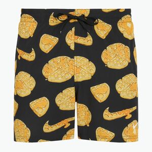Férfi Nike Multi Print 5" Volley úszónadrág fekete (Multi Print 5" Volley NESSF553) kép