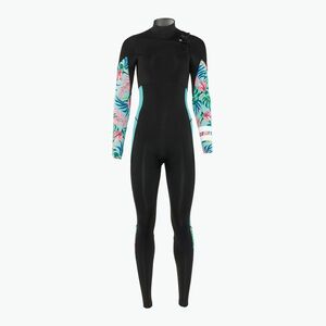Női Hurley Plus nyomtatott 4/3 mm-es Fullsuit java trópusi úszó búvárruha (Plus Printed 4/3 mm Fullsuit WFS0012433-731) kép
