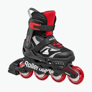 Rollerblade Microblade Jr gyermek görkorcsolya fekete/piros (Microblade Jr 86B0751530ND01) kép