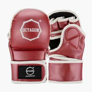 Octagon Metallic MMA piros grappling kesztyűk (Metallicred MMA 11343-PRS) kép