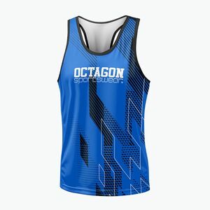 Férfi tank top Octagon Diamond kék (Diamond 10014-TT) kép