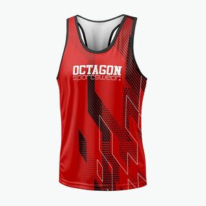 Férfi tank top Octagon Diamond piros (Diamond 10028-TT) kép