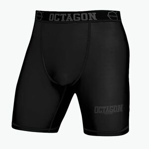 Octagon Fight Wear férfi kompressziós rövidnadrág fekete (Fight Wear 10193-SK) kép