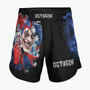Férfi Octagon Joker MMA edzőnadrág fekete/több színű (Joker MMA 10112-SM) kép