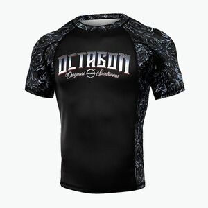 Octagon Premium Férfi Rashguard Santa Muerte fekete/több színű (Premium Santa Muerte 11567-R) kép