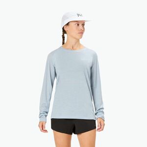 Női futó hosszú ujjú NNormal Merino kék (Merino N2CWML1-002) kép