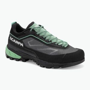 Női hegymászó csizma SCARPA Rapid LT antracit/világoszöld (Rapid LT 72698-352/1) kép