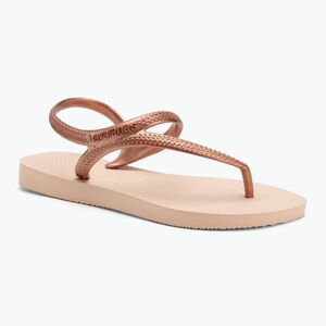 Női Havaianas Flash Urban balett rózsaszín/aranypiros szandálok (Flash Urban H4000039-3606) kép