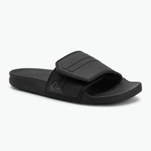 Quiksilver Rivi Slide Adjust fekete/szürke/fekete férfi flip-flopok (Rivi Slide Adjust AQYL101038-XKSK) kép