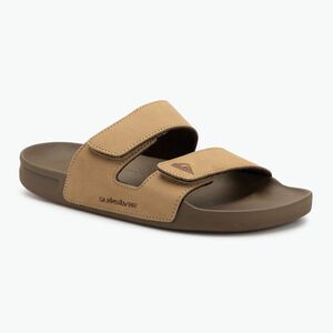 Quiksilver férfi Rivi Leather Double Adjust flip-flop tan 1 (Rivi Leather Double Adjust AQYL101256-CSJ1) kép