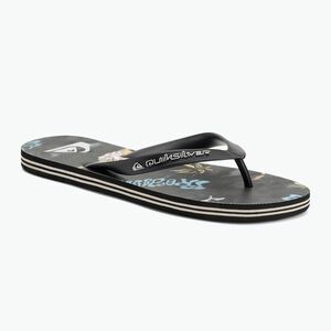 Quiksilver Molokai férfi flip flop Art 25 fekete naturama (Molokai Art 25 AQYL101430-KVJ6) kép