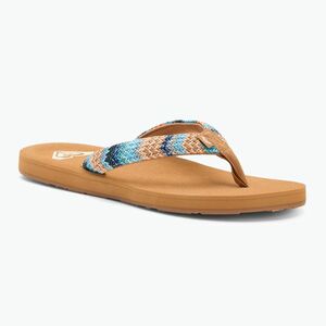 Női ROXY Porto Raffia II kék mélységű flip flopok (Porto Raffia II ARJL101167-4BD) kép