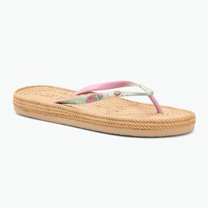 ROXY South Beach III zöld/rózsaszín női flip flopok (South Beach III ARJL101004) kép